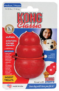 Kong Classic Rood Medium 1ST 