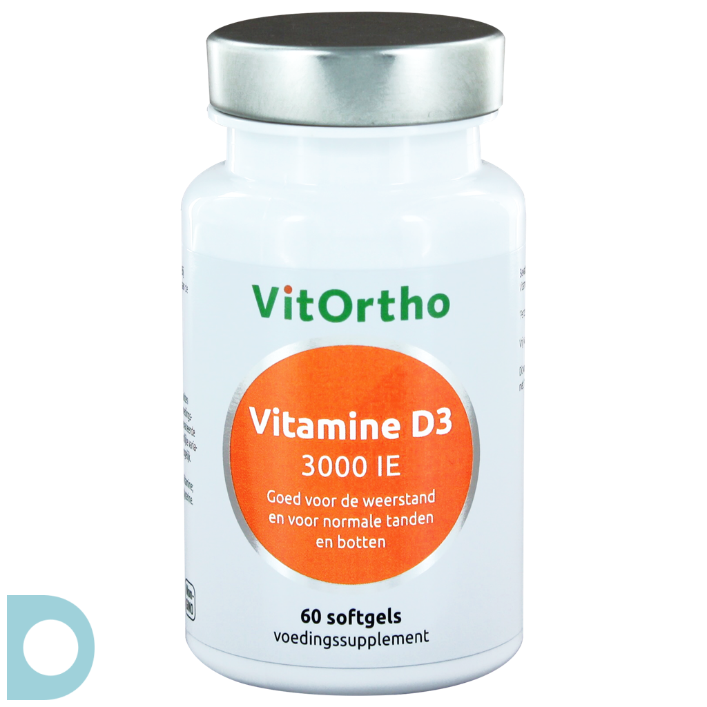 Voorrecht moeilijk Handvest VitOrtho Vitamine D3 3000 IE Softgels 60ST | voordelig online kopen | De  Online Drogist