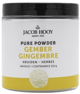 Jacob Hooy Pure Powder Gember 115GR 