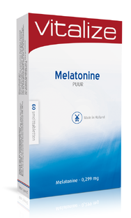 Vitalize Melatonine Puur 0,299 mg Tabletten 60TB 