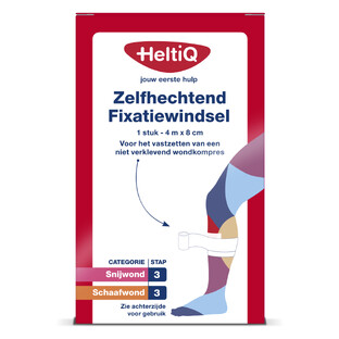 HeltiQ Zelfhechtend Windsel 4mx8cm 1ST 