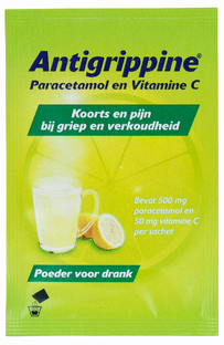 Antigrippine Poeder Voor Drank Sachets 10ST 