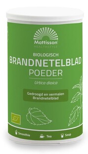 Mattisson HealthStyle Biologisch Brandnetelblad Poeder 200GR 