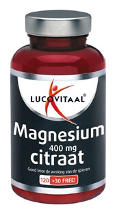 Lucovitaal Magnesium Citraat 400mg Tabletten 150TB 