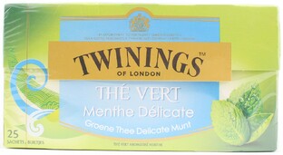 Twinings Groene Thee Delicate Munt 25ZK 