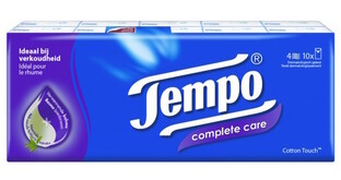 Tempo Zakdoekjes Complete Care 10ST 