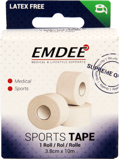 Emdee Sporttape Wit 1ST 