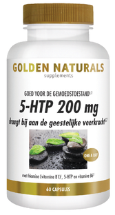 Golden Naturals 5-HTP 200 mg Capsules 60CP 