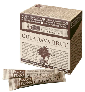 Aman Prana Gula Java Brut Sticks (Kokosbloesemsuiker) 200GR 