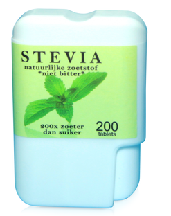 Beautylin Stevia Niet Bitter Dispenser Tabletten 200ST 