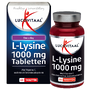 Lucovitaal L-Lysine 1000mg Tabletten 60ST verpakking plus pot