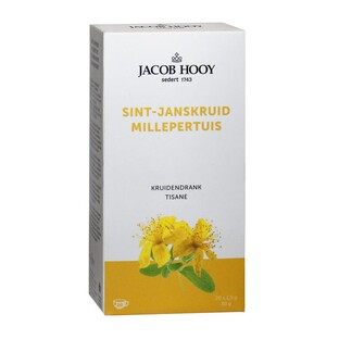 Jacob Hooy Thee Sint Janskruid Zakjes 20ST 