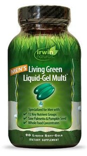 Irwin Naturals Mens Multi Liquid Soft Gel Capsules 120ST 