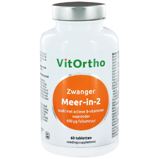 VitOrtho Meer In 2 Zwanger Tabletten 60TB 