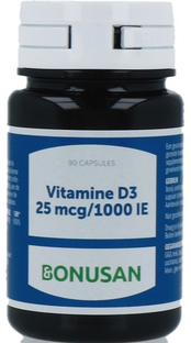 Bonusan Vitamine D3 25mcg/1000 IE Capsules 90CP 