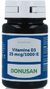 Bonusan Vitamine D3 25mcg/1000 IE Capsules 90CP 