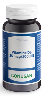 Bonusan Vitamine D3 25mcg/1000 IE Capsules 300CP 