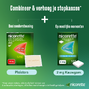 Nicorette Suikervrij 2mg Kauwgom 105ST pleisters plus kauwgom Nicorette Kauwgom 2mg Classic