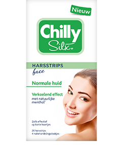 Chilly Silx Harsstrips Gezicht Normale Huid 20ST 