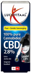 Lucovitaal Cannabidiol CBD Olie 2.8% 10ML 