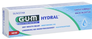 GUM Hydral Dry Mouth Relief Gel 50ML 