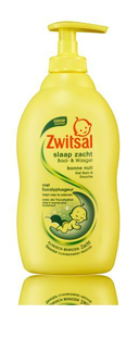 Zwitsal Slaap Zacht Bad & Wasgel Eucalyptus 400ML 