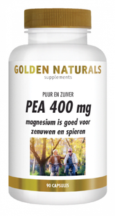 Golden Naturals PEA 400mg Capsules 90VCP 