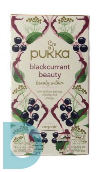 Pukka Blackcurrant Beauty Thee 20ZK, voordelig online kopen