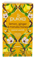 Pukka Lemon, Ginger & Manuka Honey Thee 20ZK