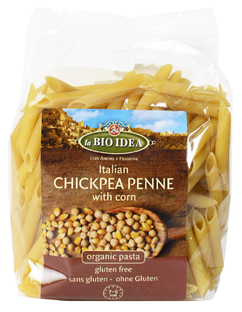 La Bio Idea Kikkererwten Penne met Maïs 250GR 