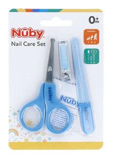 Nuby Manicuresetje Blauw - vanaf 0m+ 1ST 