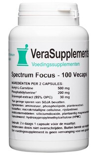 VeraSupplements Spectrum Focus Tabletten 100TB 