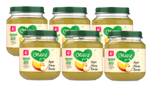 Olvarit 4m+ Appel Mango Banaan 125GR 