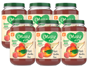 Olvarit 6m+ Appel Aardbei Peer 200GR 