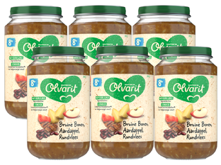 Olvarit 8m+ Bruine Bonen Appel Rundvlees Aardappel 200GR 