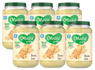 Olvarit 8m+ Banaan Koek 200GR 