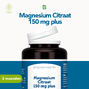 Bonusan Magnesiumcitraat 150mg Plus Tabletten 120TB ingredient