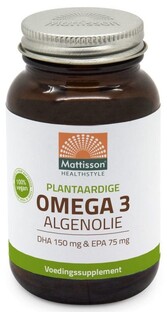 Mattisson HealthStyle Omega 3 Algenolie Capsules 60CP 