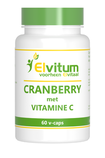 Elvitum Cranberry Capsules + Vitamine C 60CP 