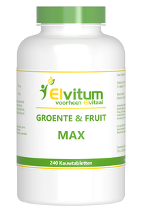 Elvitum Groente & Fruit Kauwtabletten 240TB 