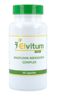 Elvitum Knoflook Meidoorn Complex Vegicaps 60CP 