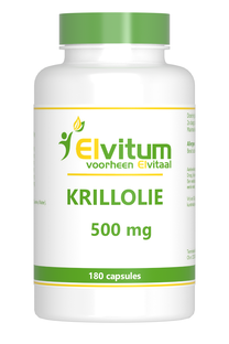 Elvitum Krill Olie Capsules 180CP 