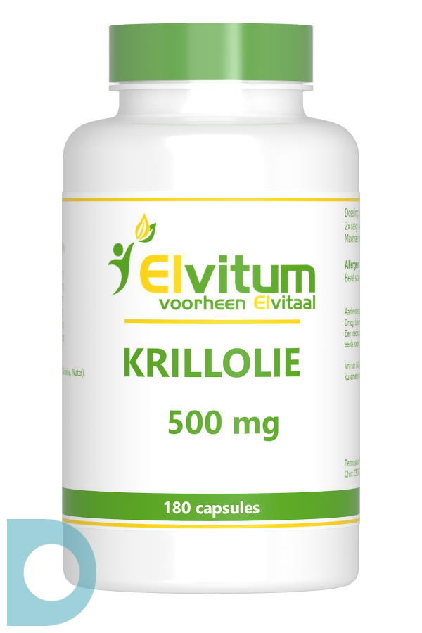 Warmte Rechtmatig ramp Elvitum Krill Olie Capsules 180st | De Online Drogist