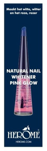 Herome Natural Nail Whitener Pink Glow 10ML 