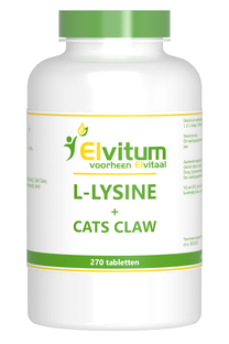 Elvitum L-Lysine Cats Claw Tabletten 270TB 