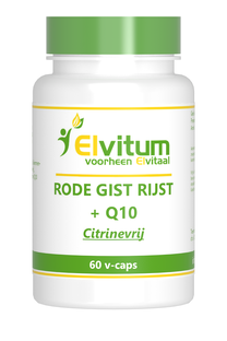 Elvitum Rode Gist Q10 Vegicaps 60CP 