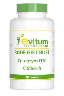 Elvitum Rode Gist Q10 Vegicaps 180CP 