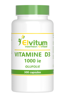 Elvitum Vitamine D3 1000 IE Capsules 300CP 