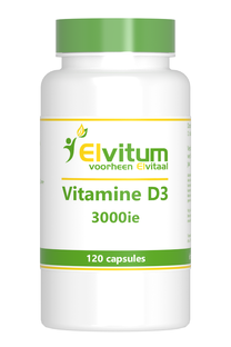 Elvitum Vitamine D3 3000 IE Capsules 120CP 