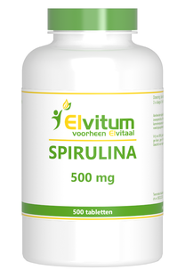 Elvitum Spirulina 500mg Tabletten 500TB 